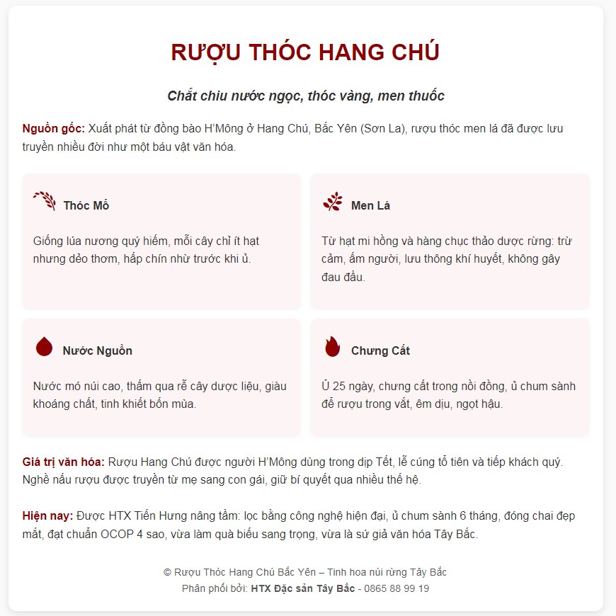 ruou thoc bac yen